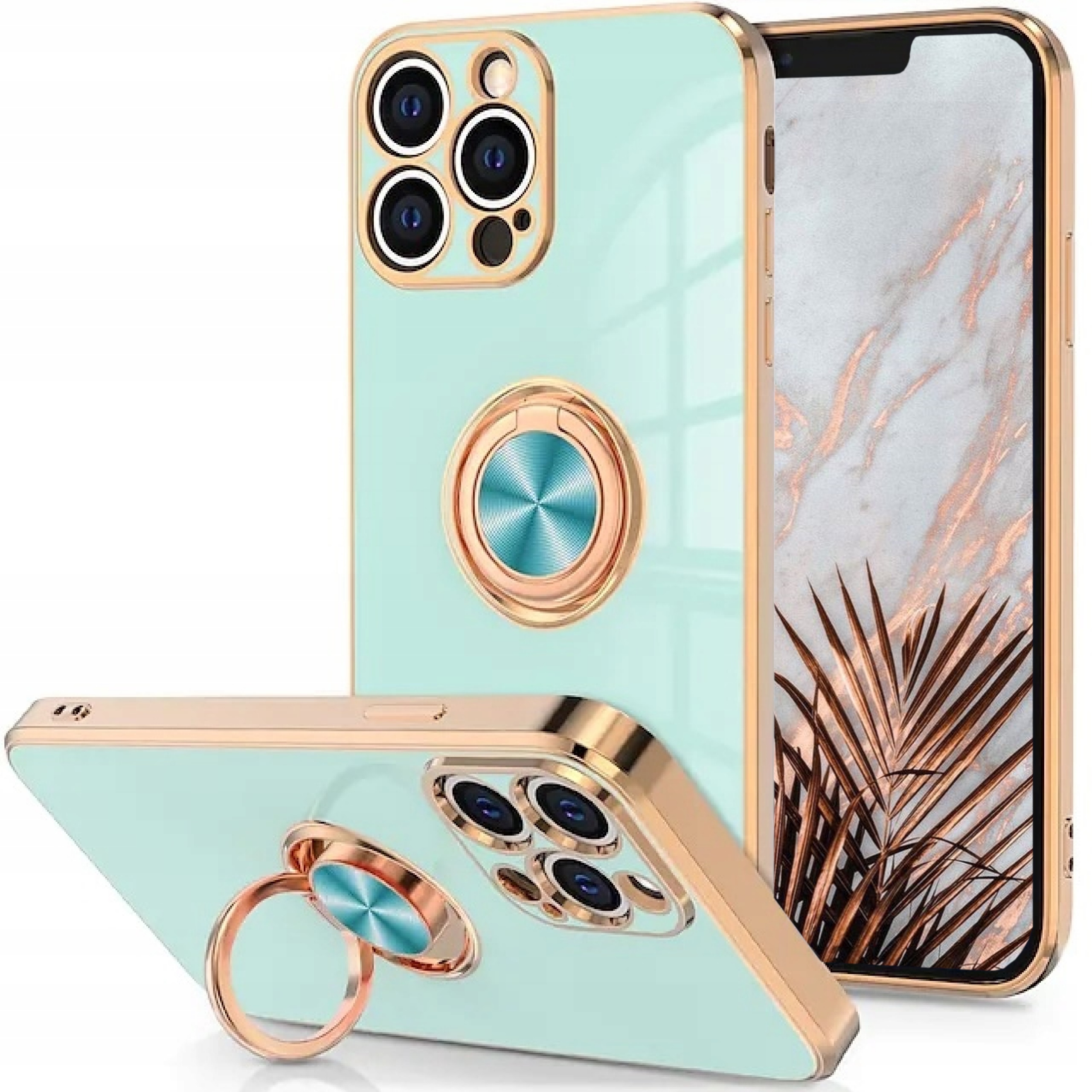 

Etui Obudowa Z Uchwytem Do Iphone 13 Pro Zielony