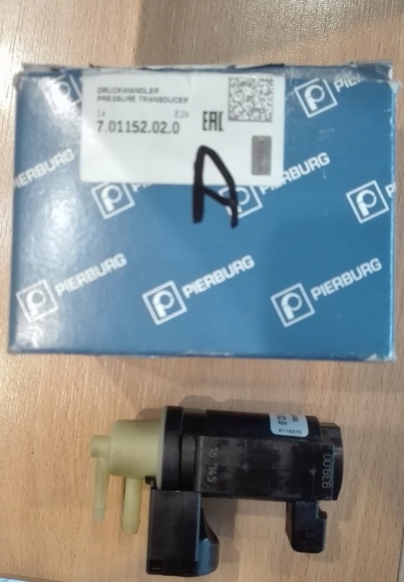 7.01152.02.0 - Перетворювач тиску, турбокомпресори 1,9 2,2 DCI