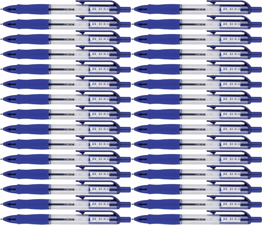 

Długopis niebieski automatyczny x 50 Sztuk