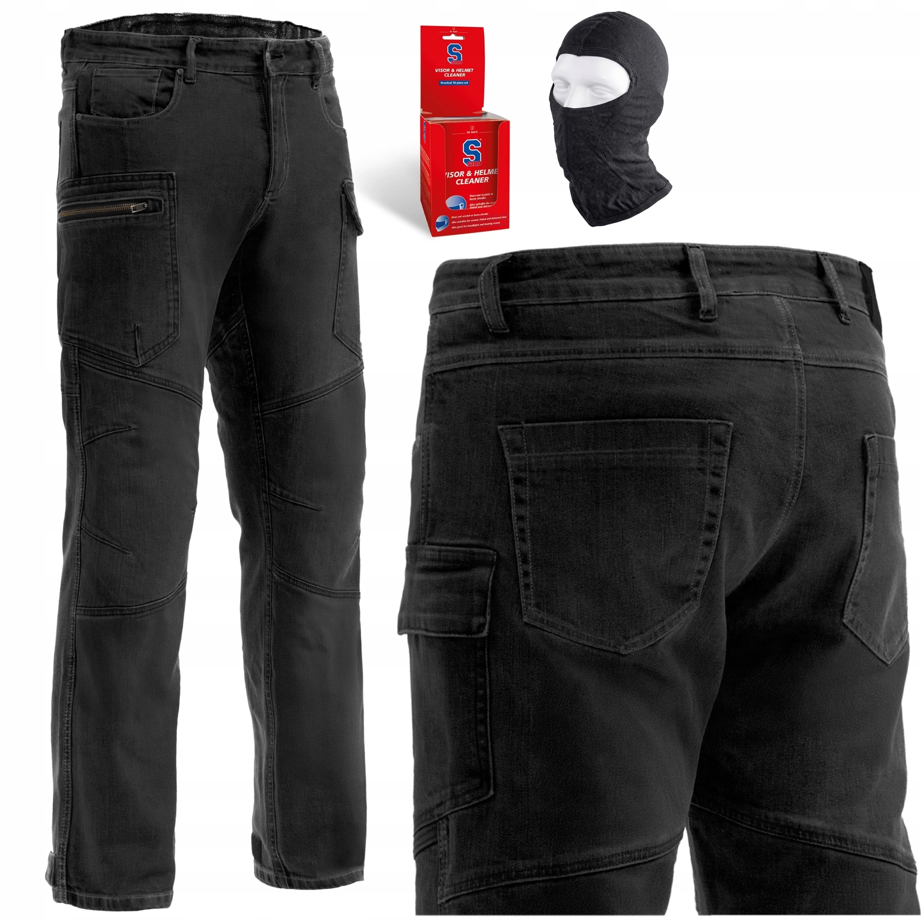 Motocyklové nohavice Broger Bronix džínsy regular aramid Ce Aa Darčeky