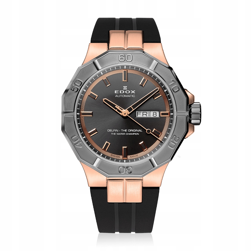 Edox Delfin The Original Automatic 88008-37RGCA-GIR WR200 43mm