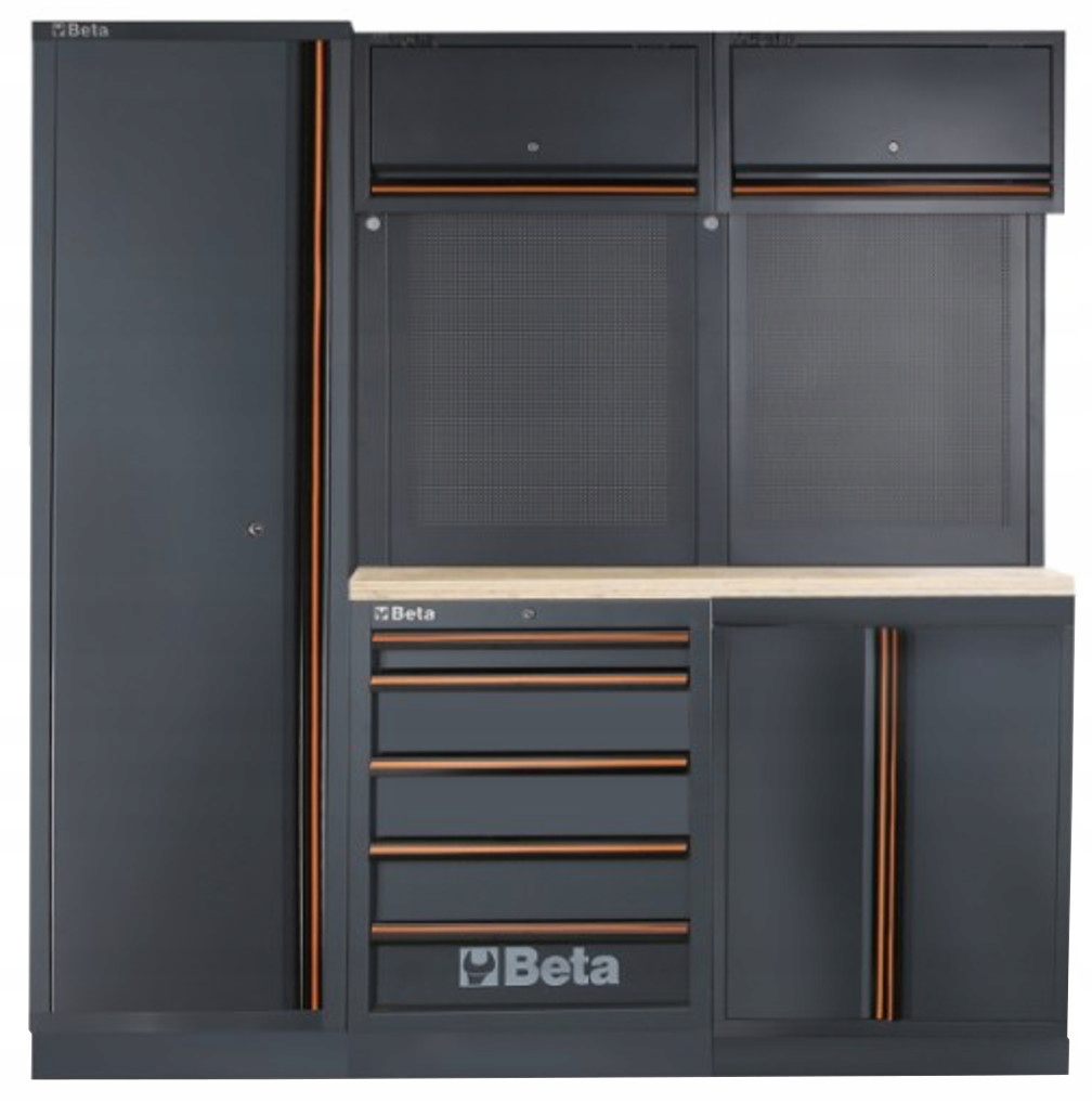 ZESTAW MEBLE WARSZTATOWE MODULOWE BETA C45PROBW