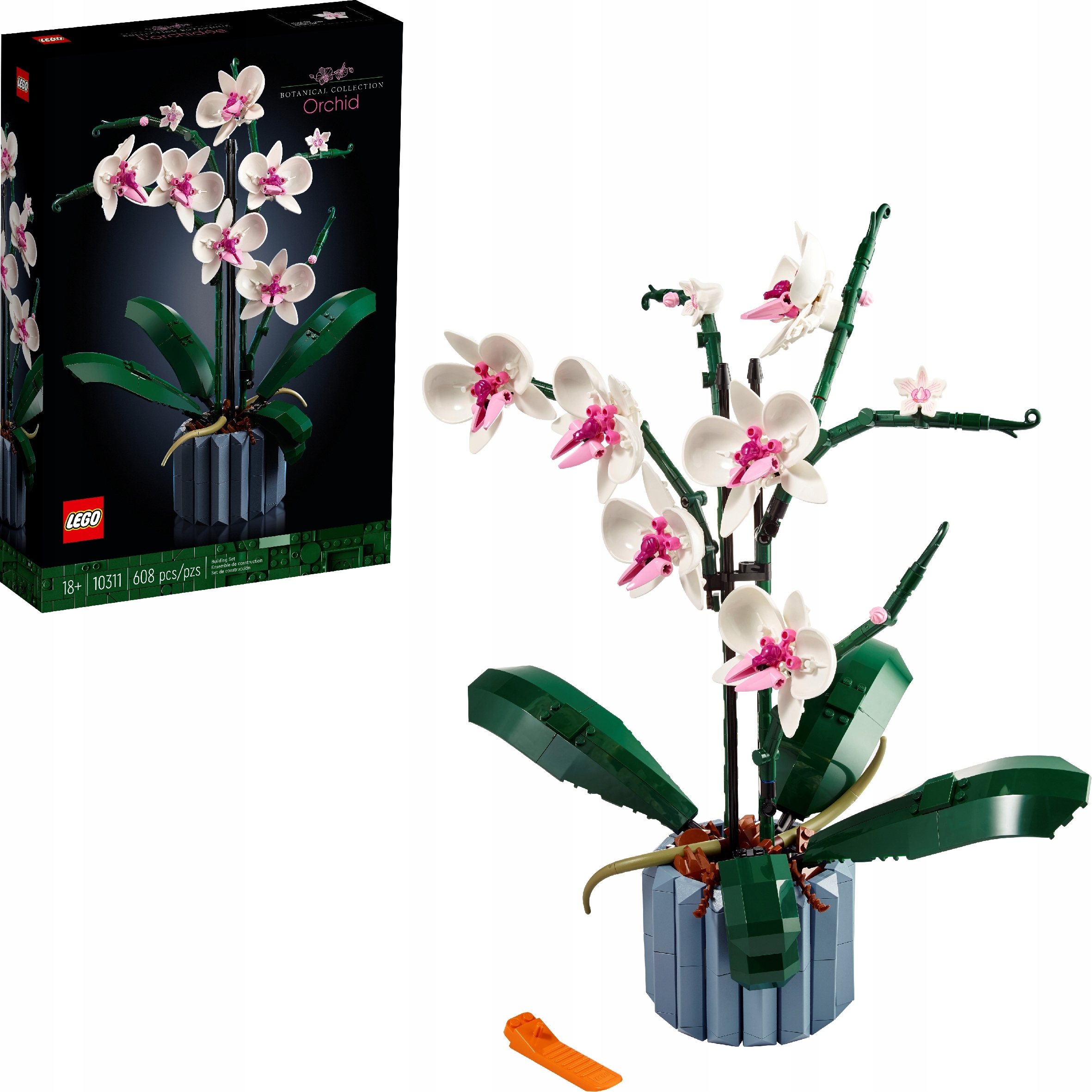 Lego Botanická kolekce Orchidej 10311 – dekorativní model pro dospělé