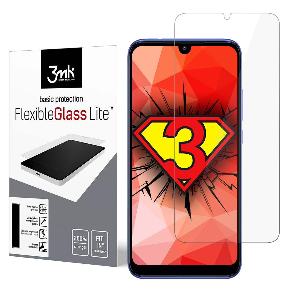 

Szkło Hybrydowe 3mk na ekran Xiaomi Redmi 7 Global