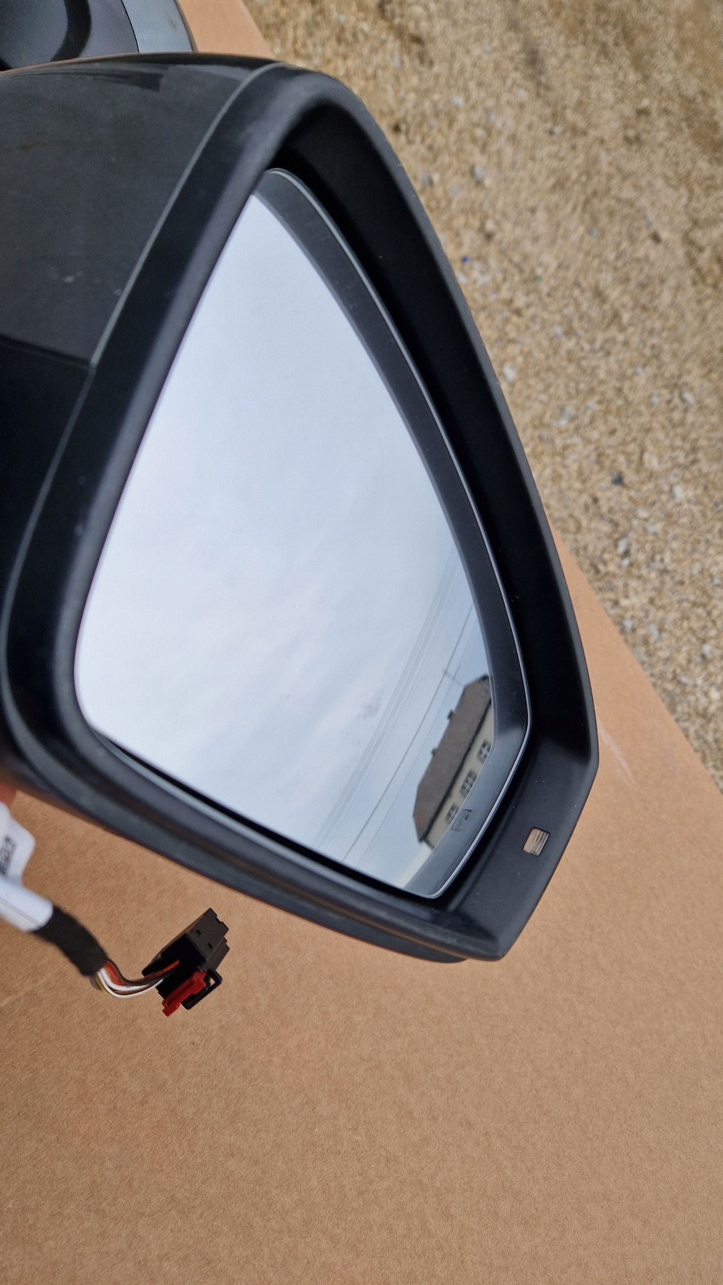 mirror VW TIGUAN 2016-2024 R colour LR7H 6 PIN complete
