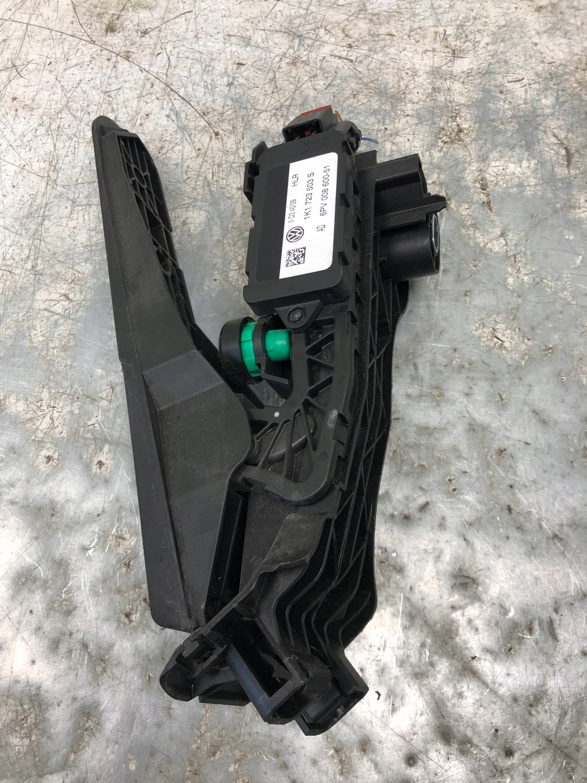 accelerator pedal potentiometer VW GOLF VI 1K1723503S