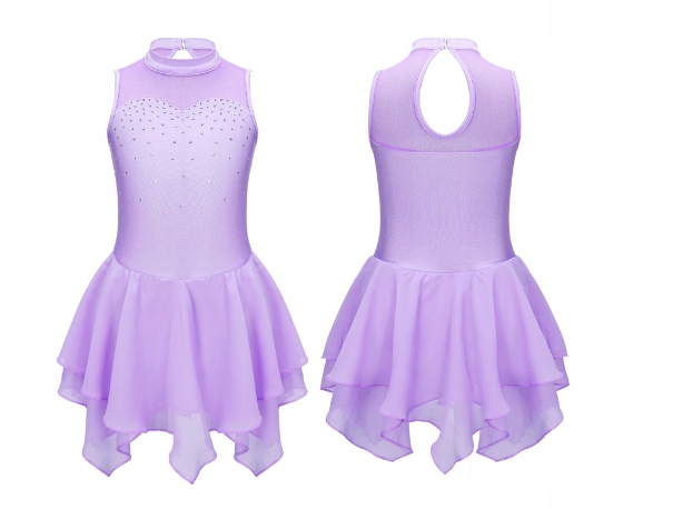 Strój Do Gimnastyki 140 146 Balet Body Sukienka Tutu Do Tańca 2718