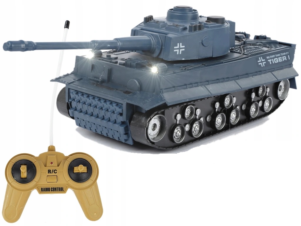 

Duży Czołg Zdalnie Strowany Rc Tiger 211 1:32