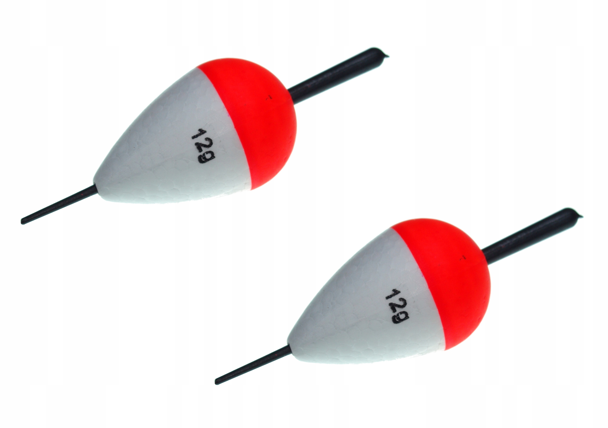

2x Spławik na żywca styropian bombka 12 g szczupak