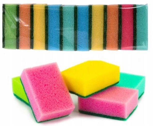 

Zmywak Kuchenny Myjka Gąbka Do Mycia Naczyń 18 szt