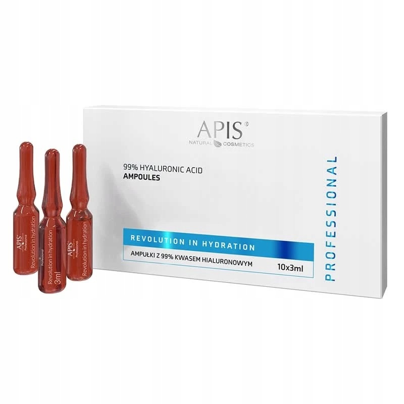 Apis Professional Ampulky s 99% kyselinou hyaluronovou 10x3 ml