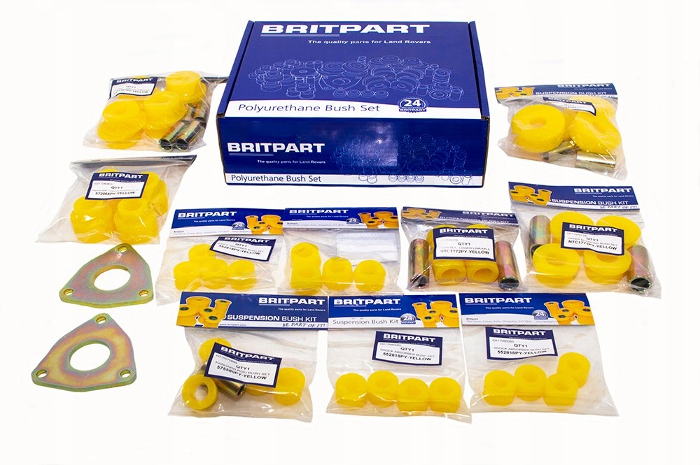 DC7005 - POLYBUSH ПОЛНЫЙ НАБОР ЖЕЛТЫЙ-RRC ДЛЯ 86 / DISCOVERY / D