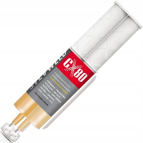 

CX80 Klej Epoksydowy Metalu Plastiku Drewna 24ML