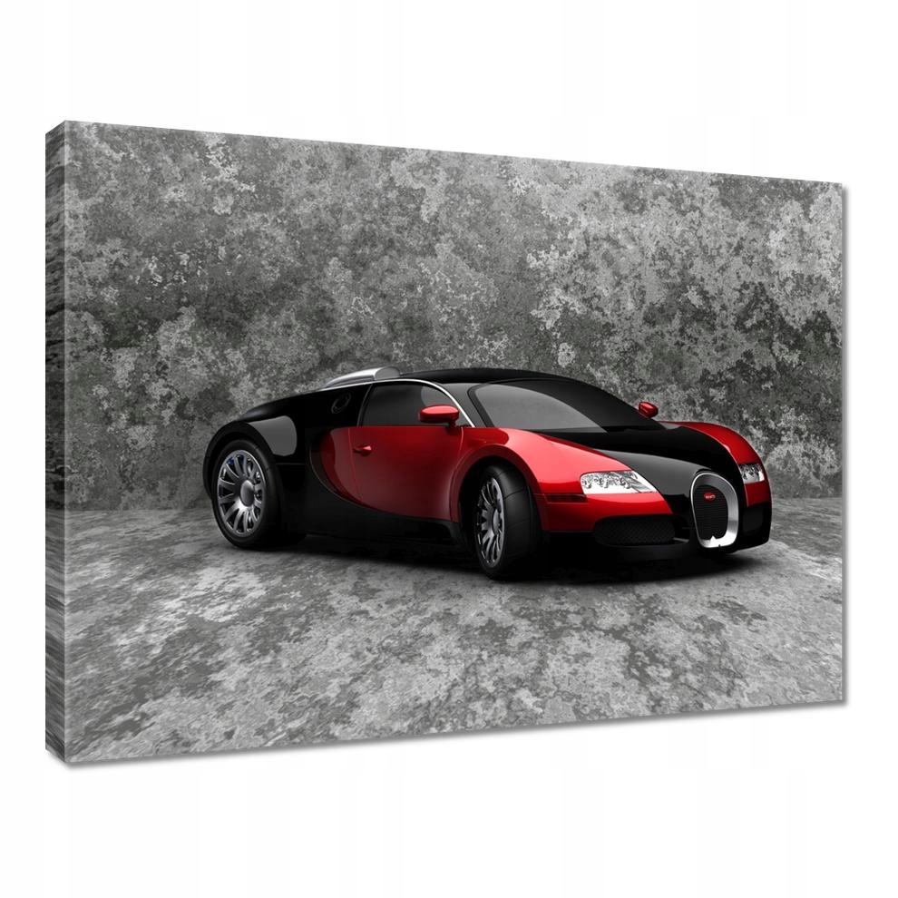 

Obrazy 40x30 Bugatti Veyron Czerwień