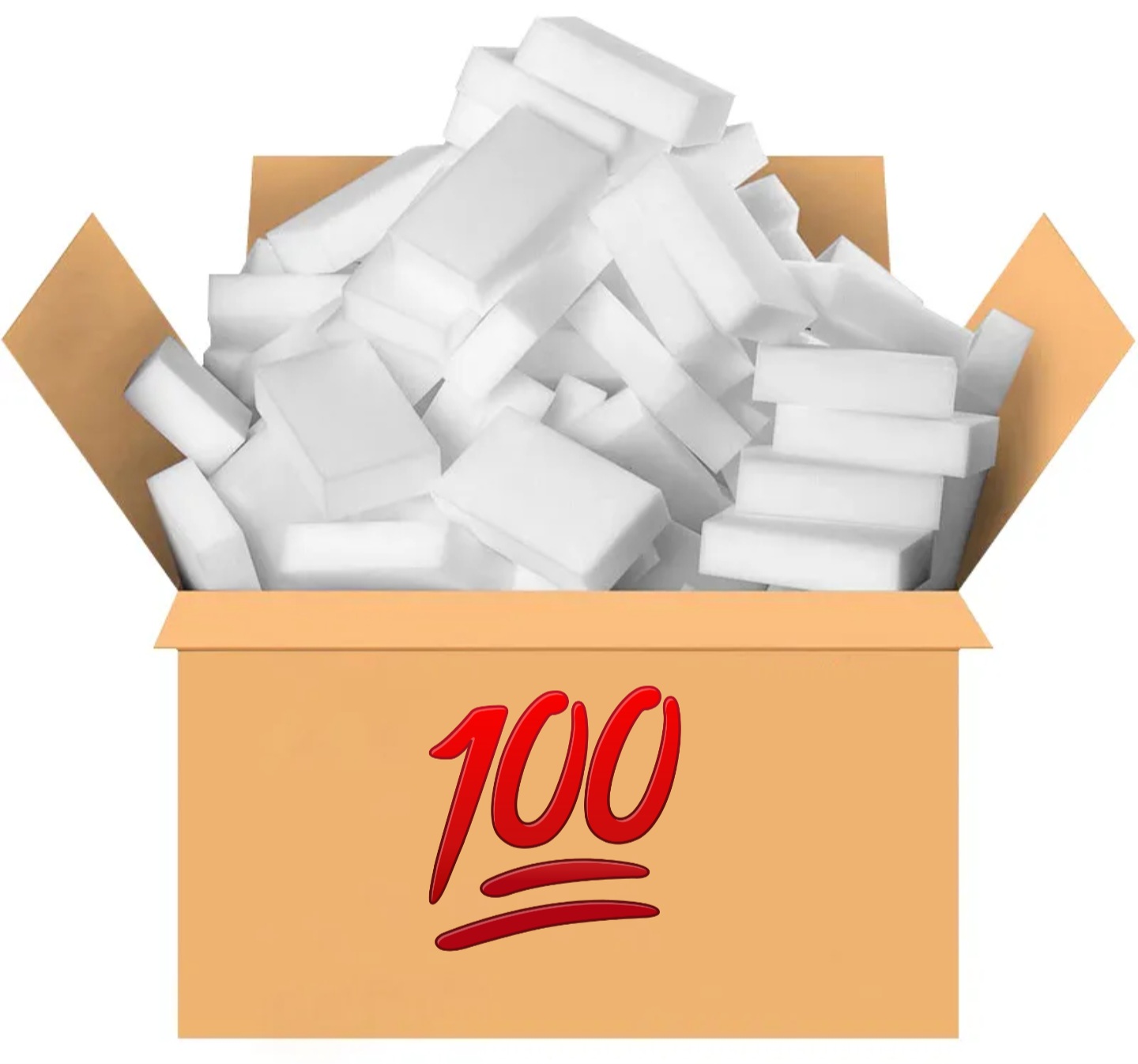 

Magiczna Gąbka magiczne gąbki Grube Mocne 100szt