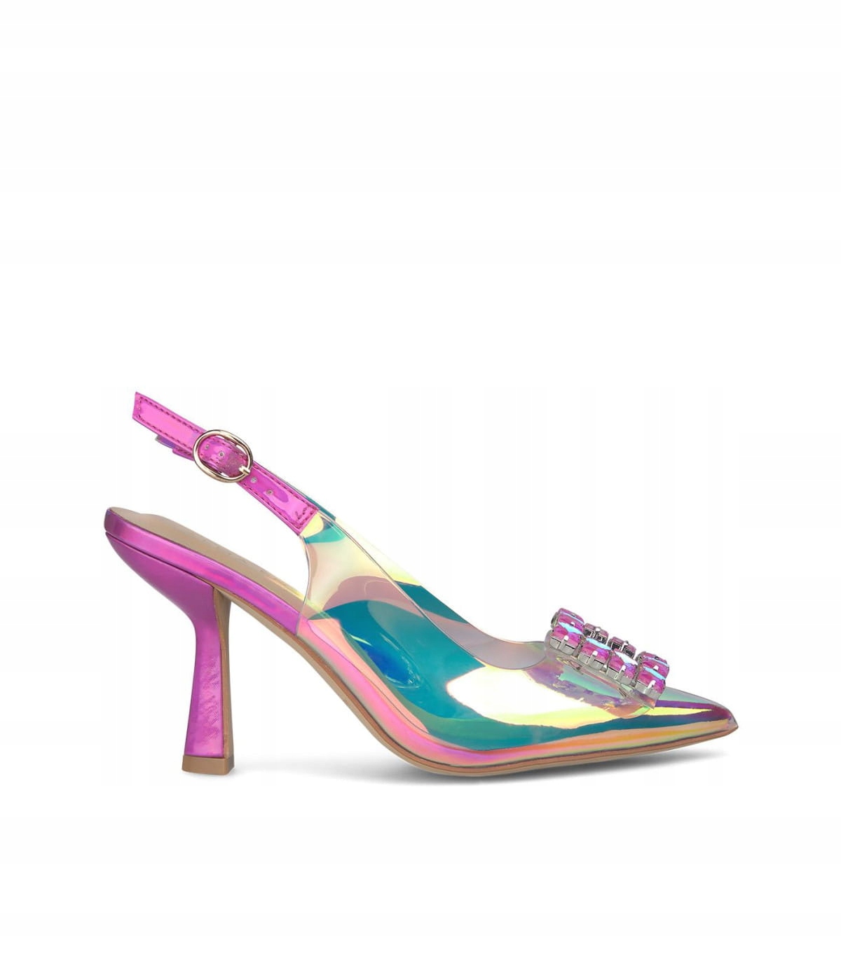 Dámské sandály Alma En Pena V240271 Galaxy Purple 39, Růžová