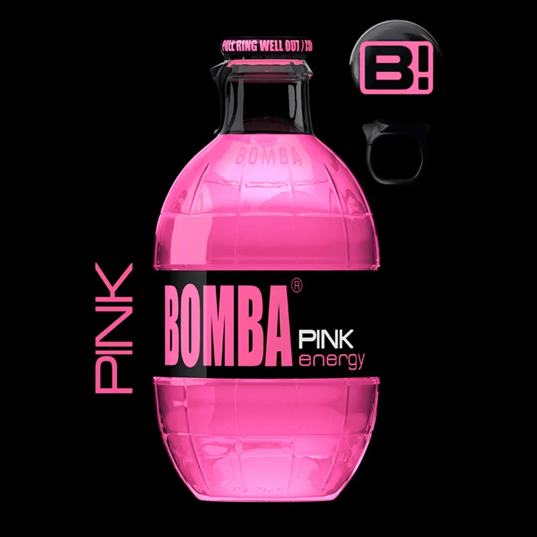 Levně Bomba Energy Pink 12x250 ml