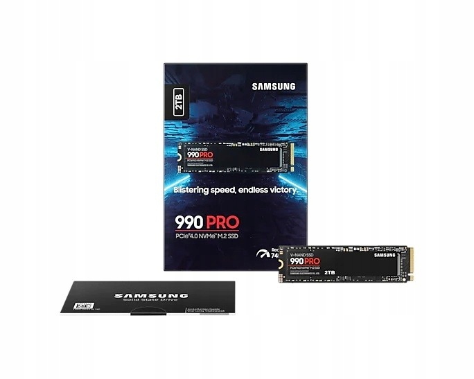 Dysk SSD 990PRO 2TB Gen4.0x4 NVMeMZ-V9P2T0BW Format dysku M.2