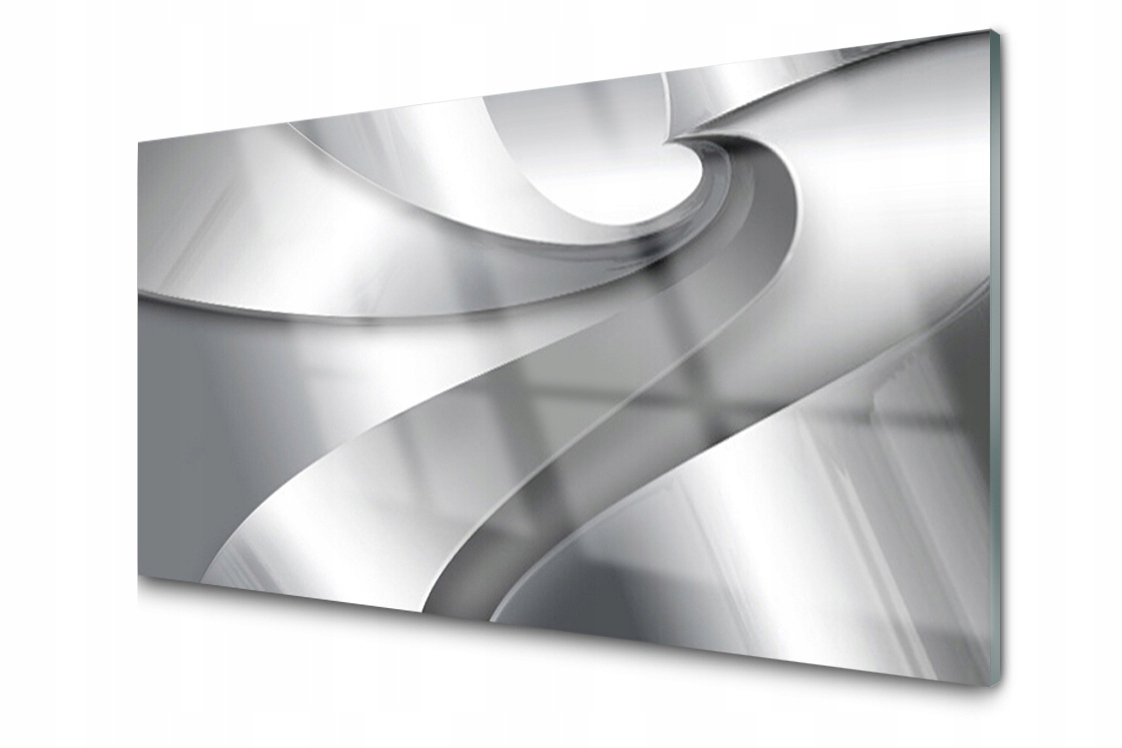 

Panel szklany ścienny Abstrakcja Metal 140x70