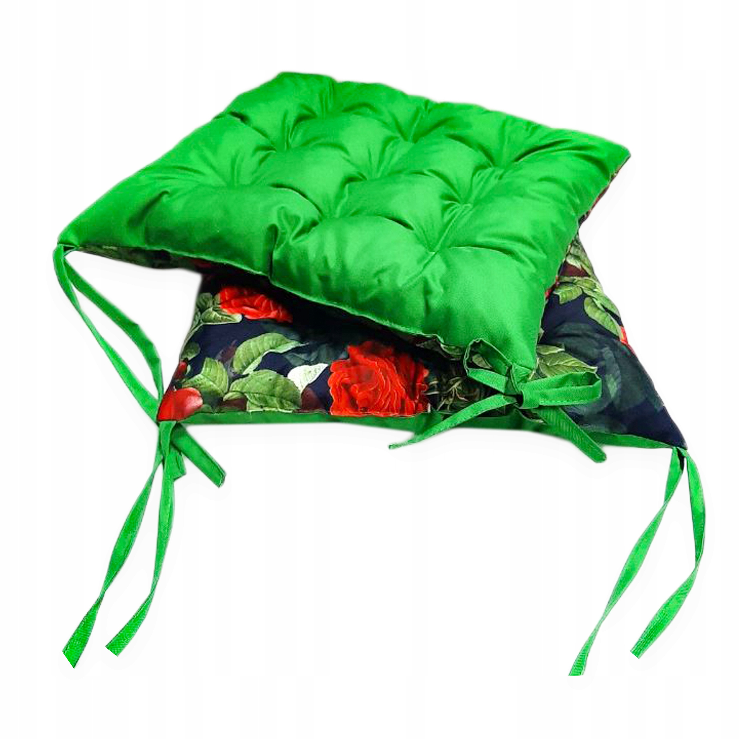 Poduszka dwustronna DEKORACYJNA KOLOR- KWIAT 40x40 Marka inna