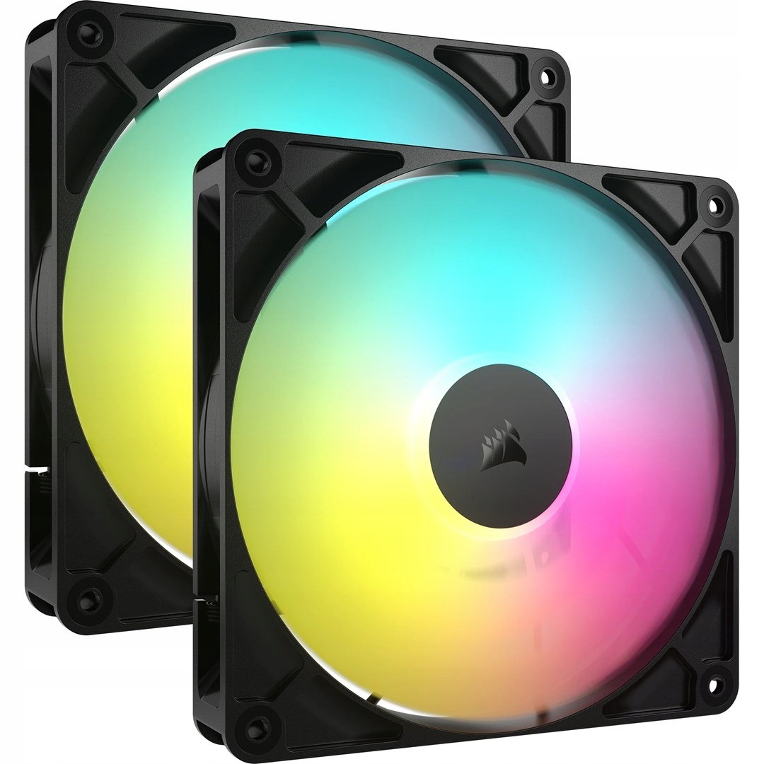 Corsair RS140 Argb Obudowa komputera Wentylator 14 cm Czarny 2 szt.