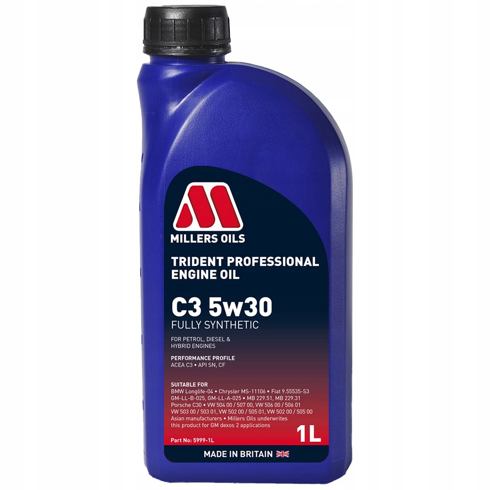 

Millers Trident Professional C3 5W30 1L