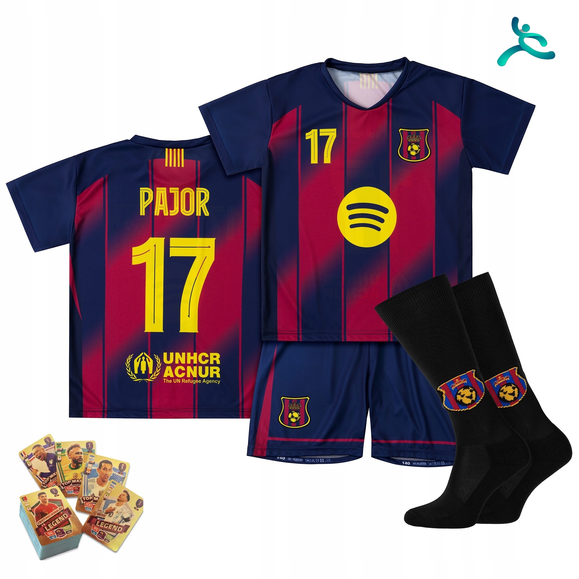 Fotbalové oblečení komplet dárek Pajor vel 122