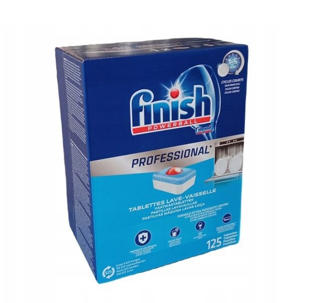 

Finish Professional Tabletki do Zmywarki 125szt
