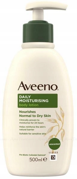 

Aveeno Moist Body Lotion Bezzapachowy 500ml 4732