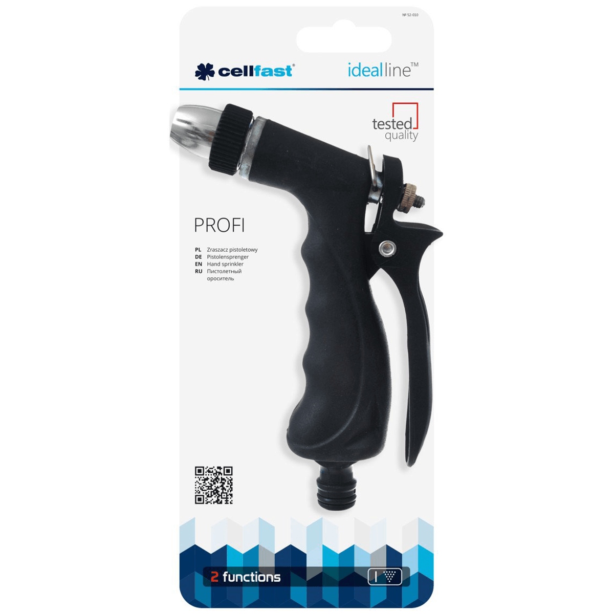 CELLFAST ZRASZACZ PISTOLETOWY DO WODY 52-010 RĘCZNY PISTOLET ZRASZAJĄCY Marka Cellfast