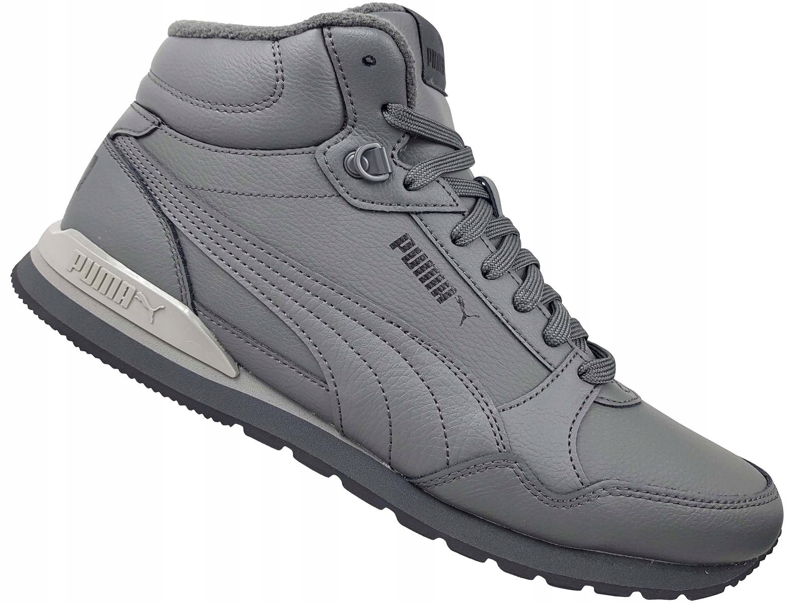

Puma St Runner MID Trapery Wysokie Szare Ocieplane