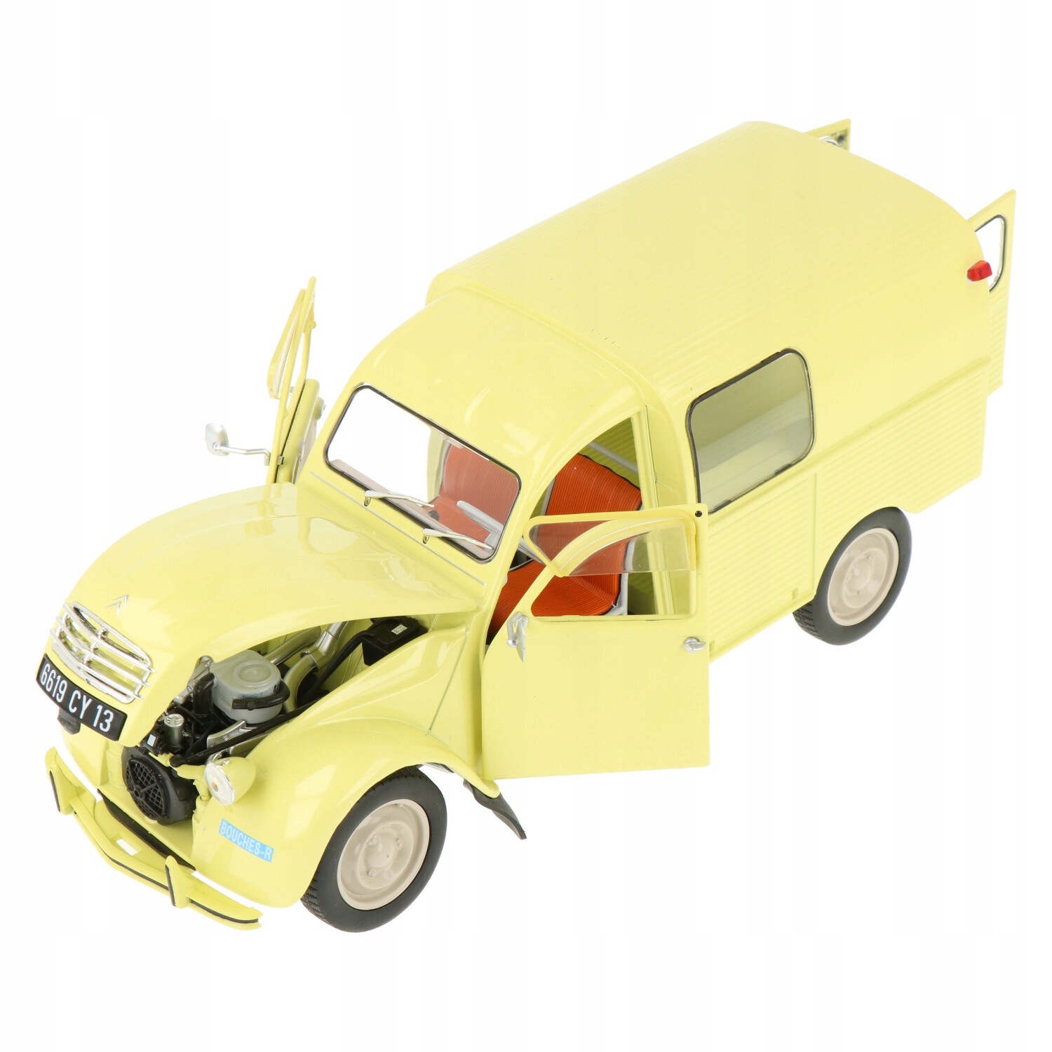 1/24 Maquette CITROEN 2CV FOURGONETTE AK250- HELLER 82701 