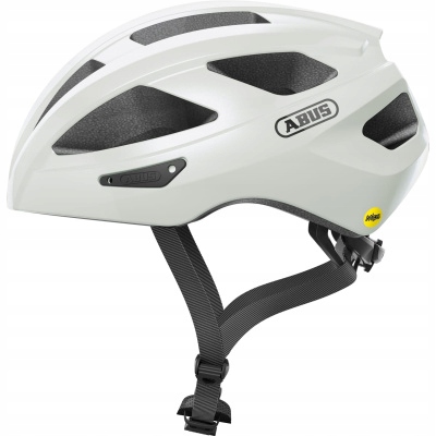 Helma Abus Macator Mips pearl white M 52-58 cm