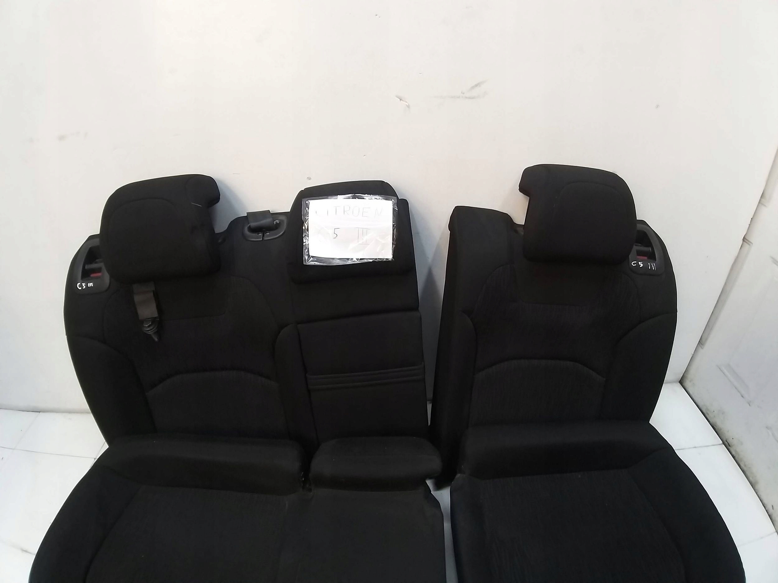 CITROEN C5 III 08R-Sitz heck Sitz OPARCIE CUP HOLDER Sedan