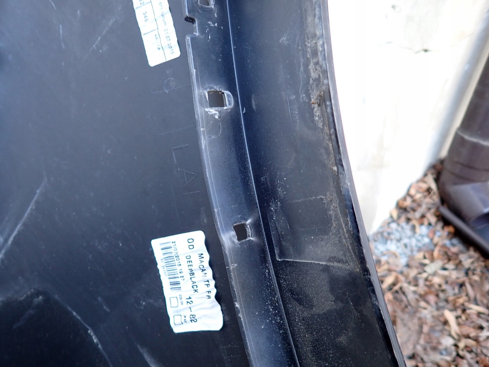 bumper rear part rear PORSCHE MACAN 95B 2014- 95B807421