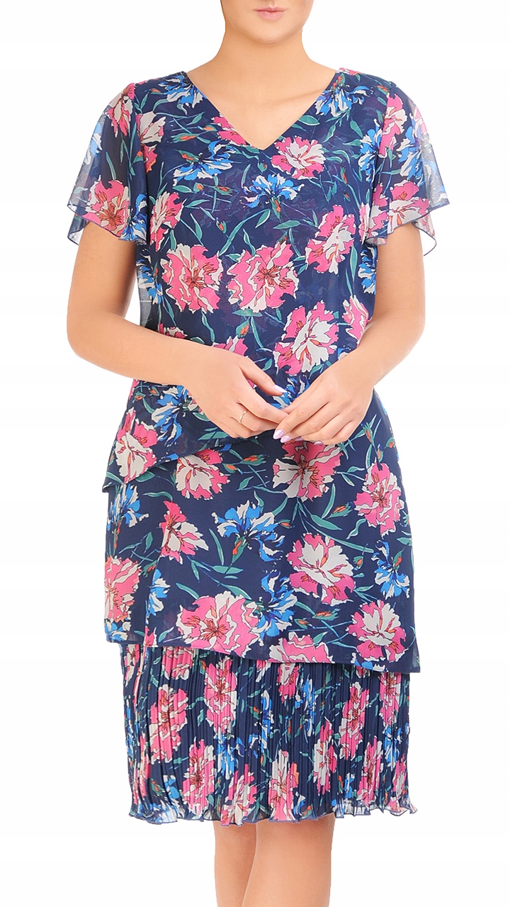 Šaty Amanda 46 let na svatební hostina elegantní na společenské přijímání