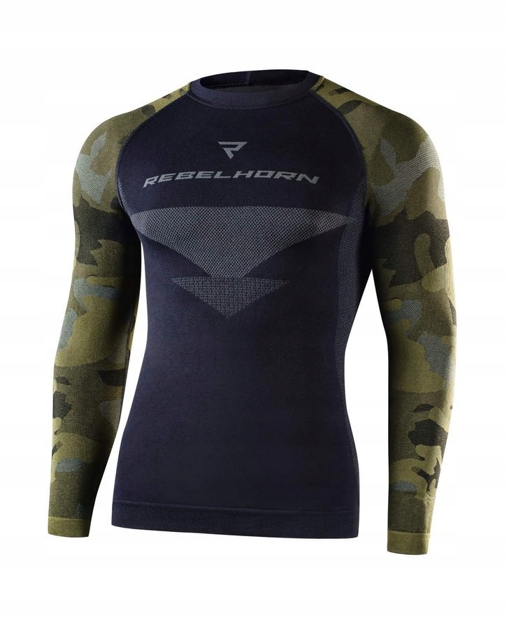 

Koszulka termoaktywna men Rebelhorn Freeze camo L