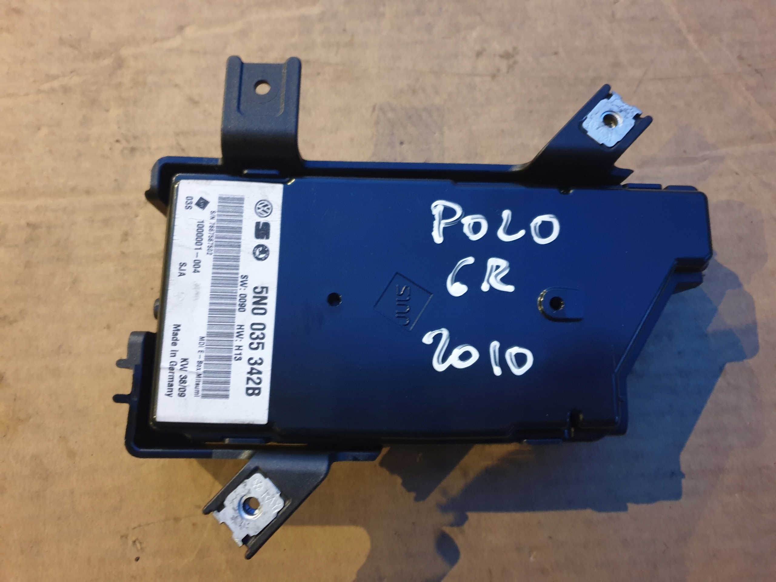 control unit INTERFEJS USB VW SKODA SEAT 5N0035342B