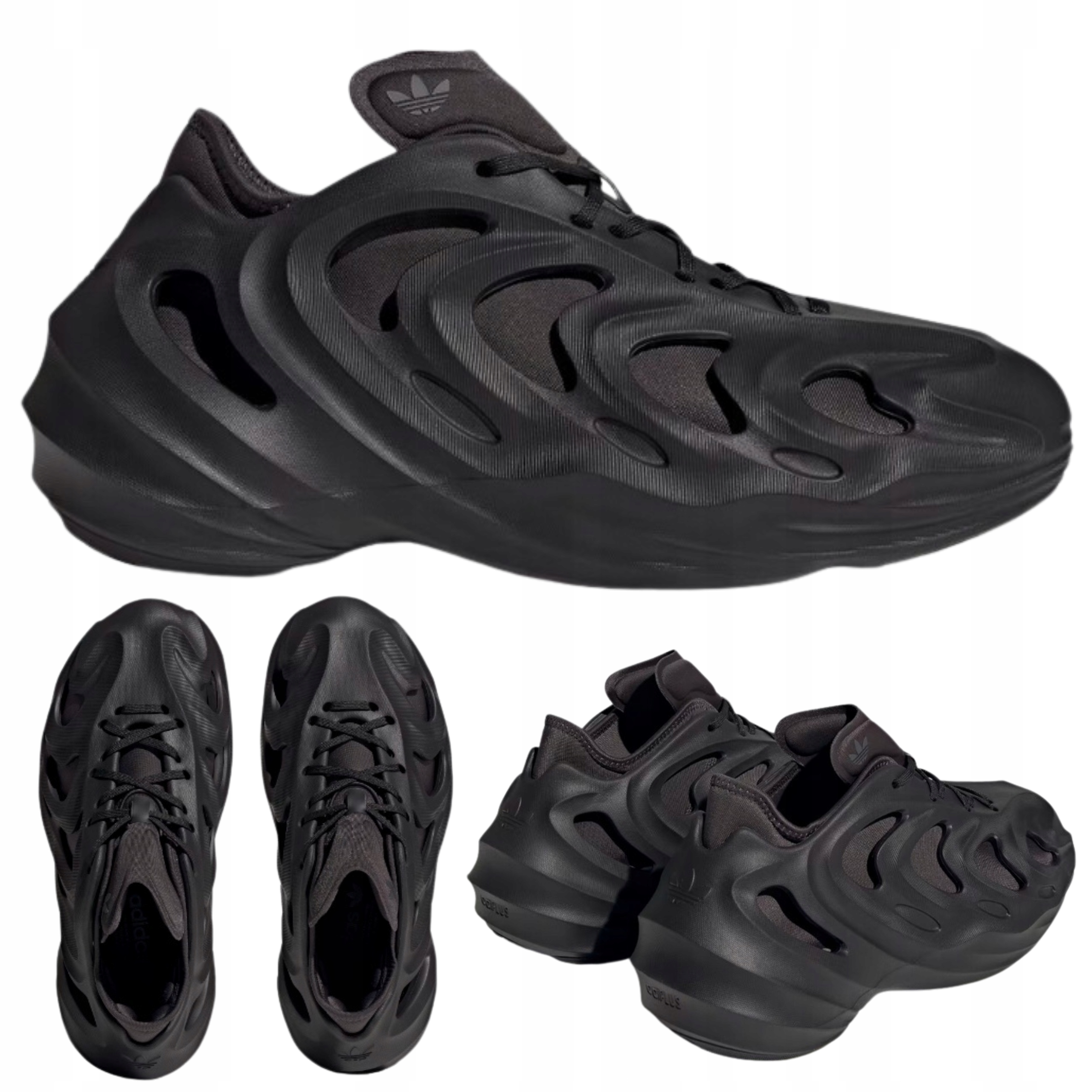Buty czarne sportowe ADIDAS ADIFOM Q wygodne R. 42