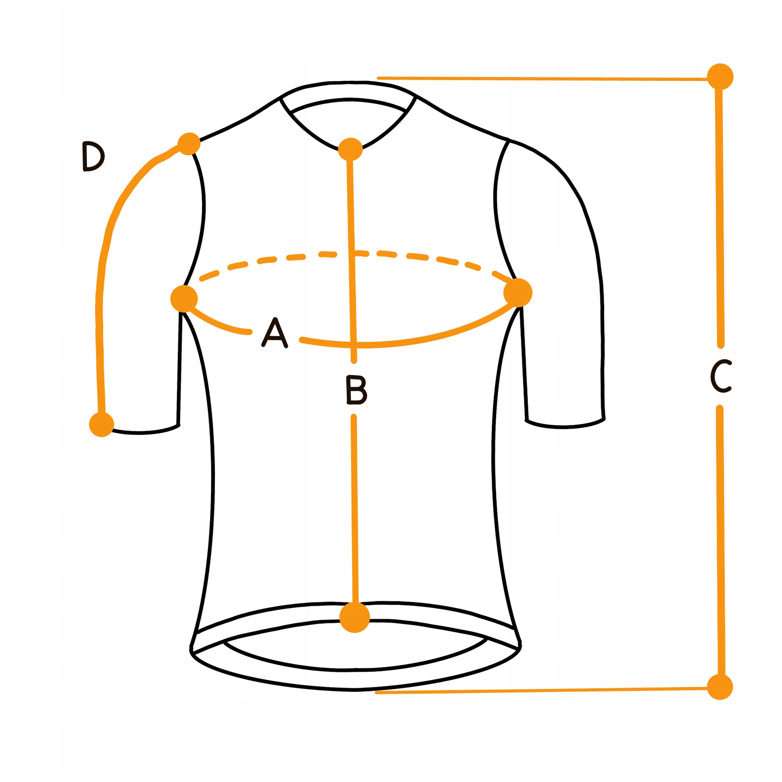 Przewiewna KOSZULKA ROWEROWA bluzka na rower męska damska neonowa ODBLASK M Rękaw krótki rękaw