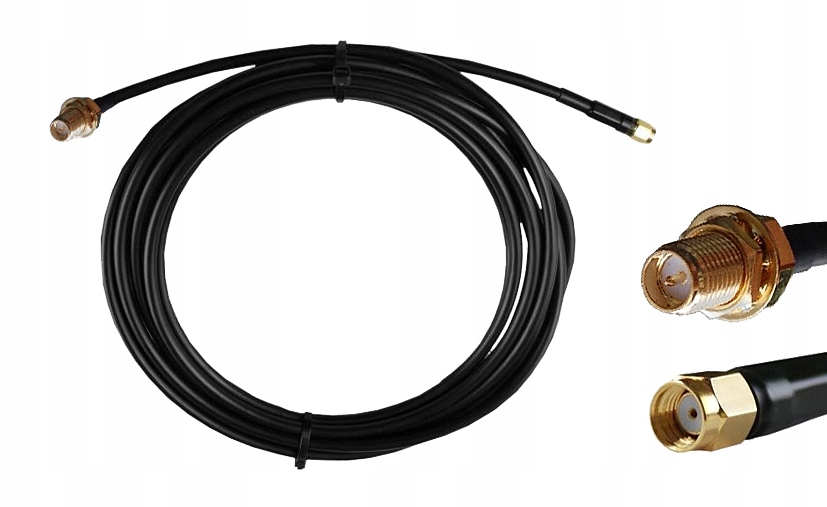 KPO3887-3 Kabel Rp-sma meski Rp-sma zenski 3m
