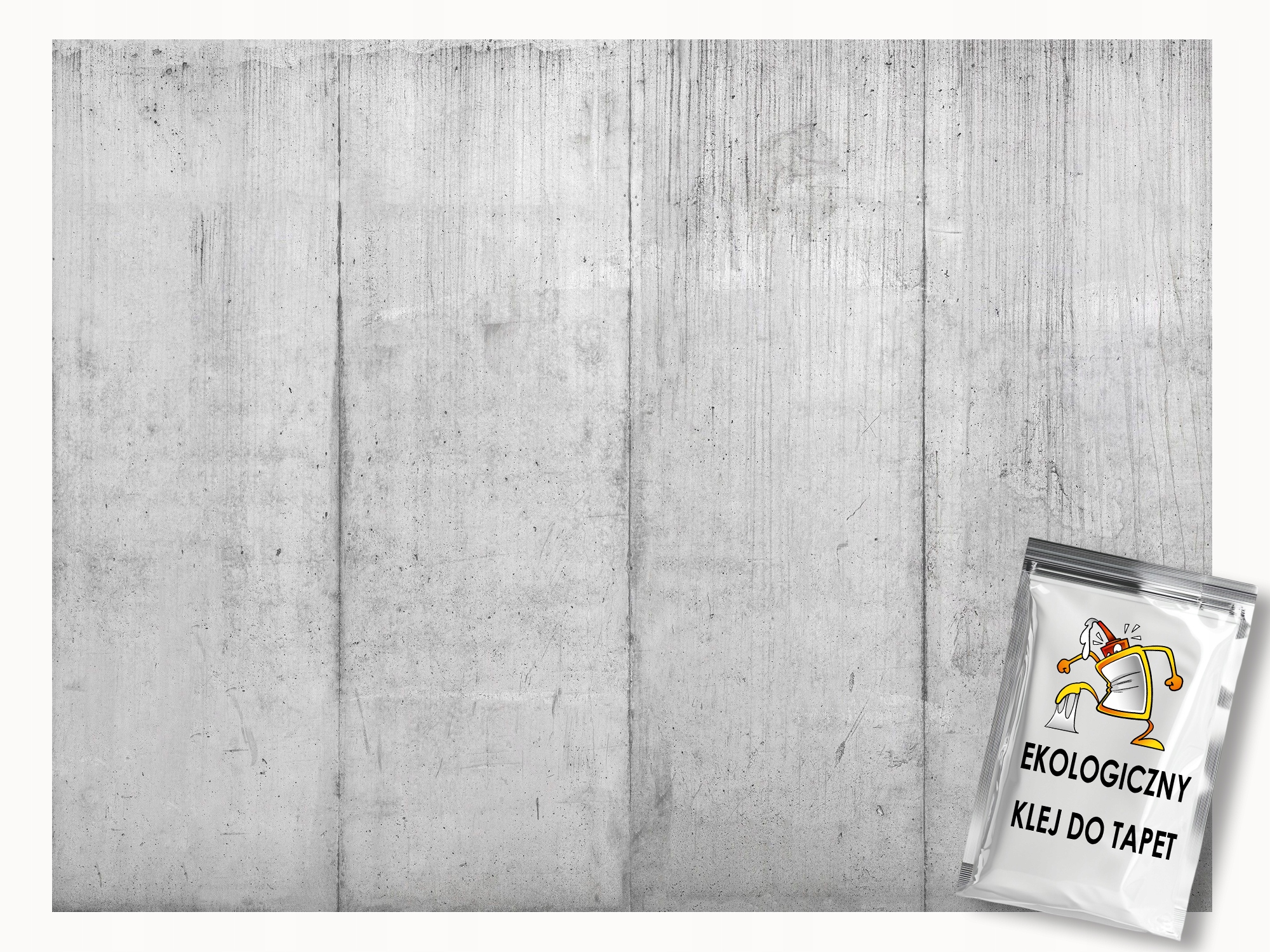 Fototapeta Flizelina Stěna Zeď Šedý Beton Struktura Deska 250x175 lepidlo