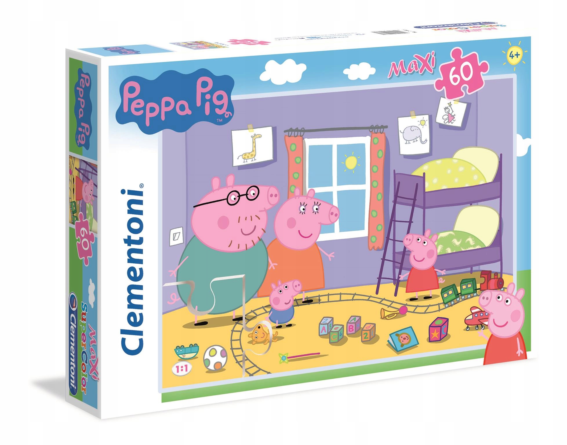 

Puzzle 60 El Maxi Peppa Pig Clementoni 26438