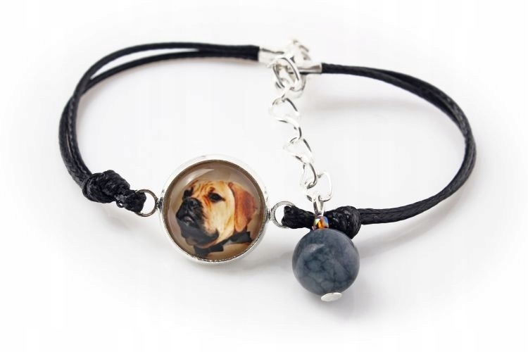 

Bullmastiff Bransoletka z Twoim zdjęciem Handmade