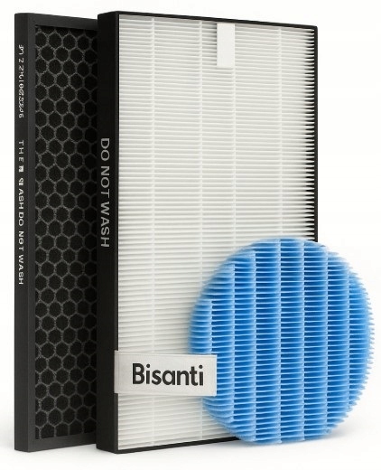 Sada uhlíkových vodních hepa filtrů pro čističku Sharp KC-A40EU-W KC-A40EU-B