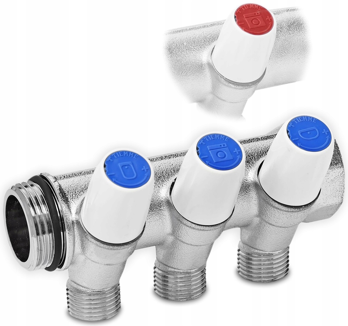 Rozdzielacz do wody użytkowej 3 sek 3/4" PZH Kod producenta 1860005