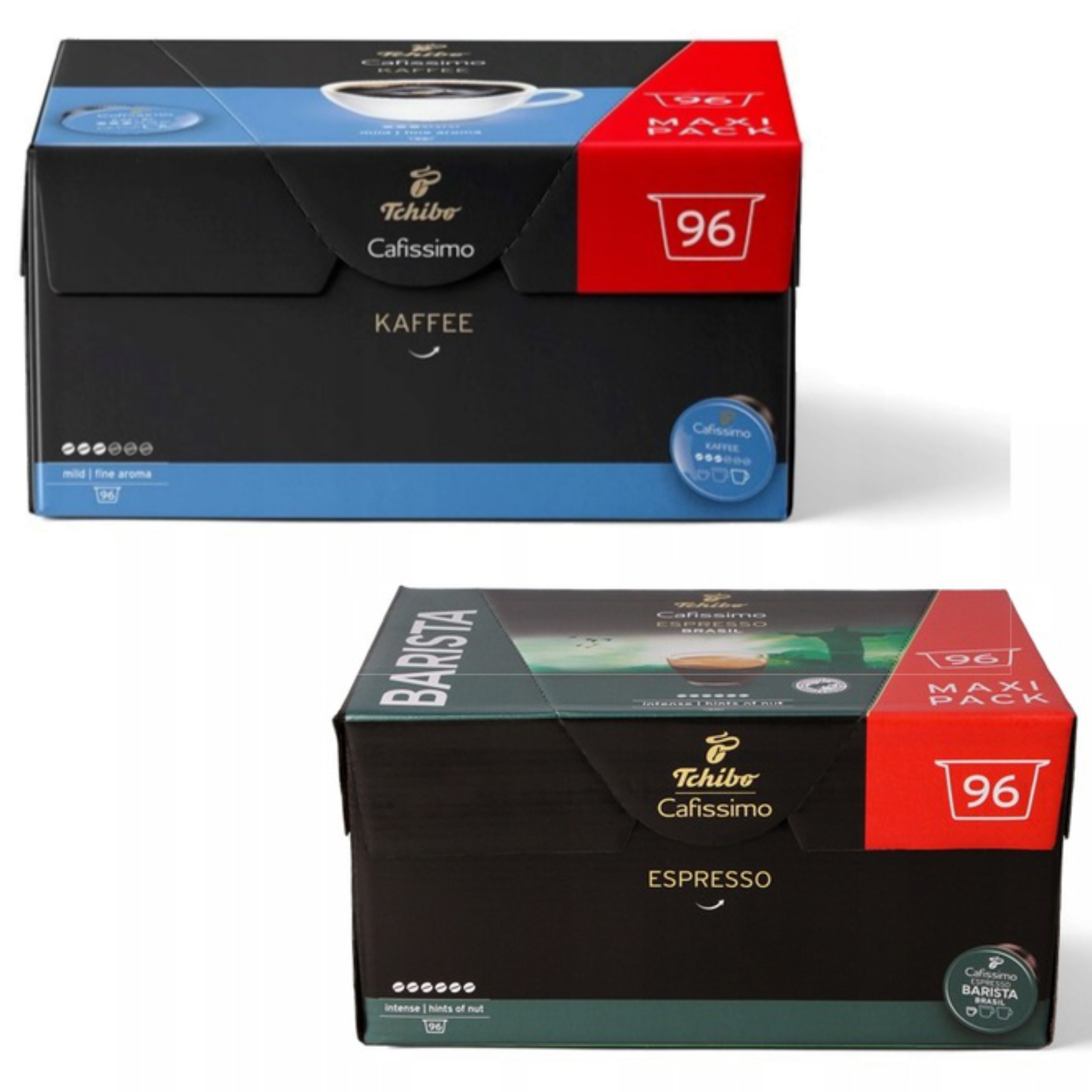 Tchibo Cafissimo Fine Aroma 96 kapslí Káva Arabika/Brazil 96 kapslí