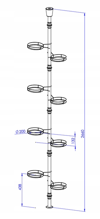 KWIETNIK KWIETNIK STOJĄCY ROZPOROWY + GRATIS Kod producenta 7A