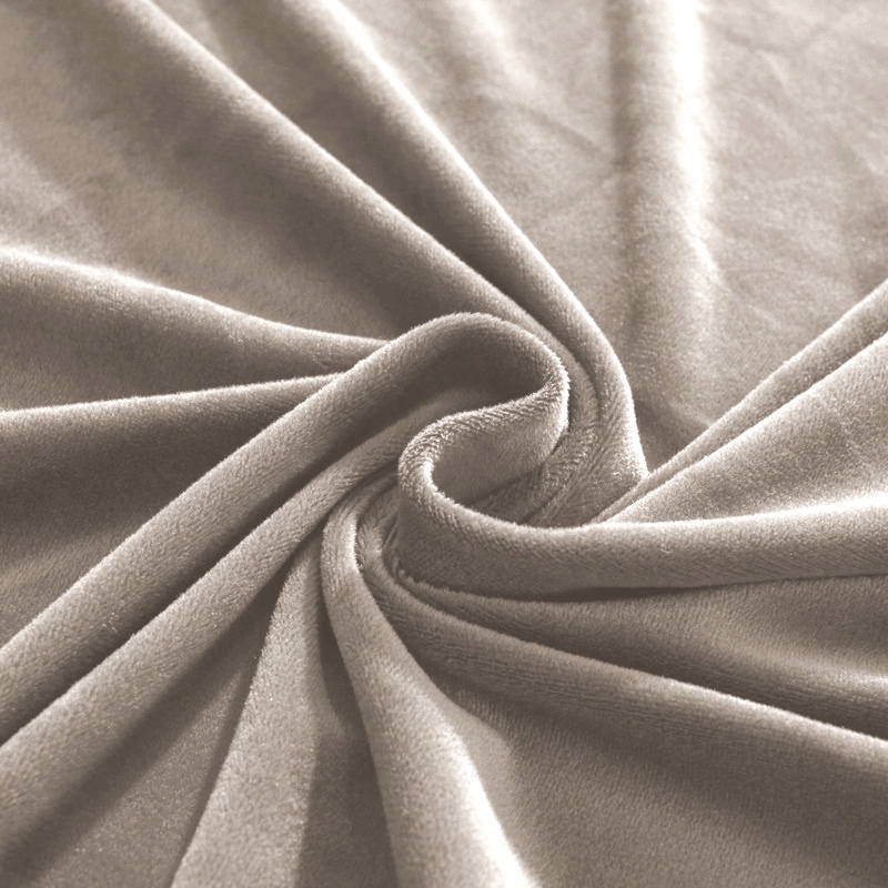 Potah Na Pohovku Béžový Cappuccino Velur Pro 1 Osobu