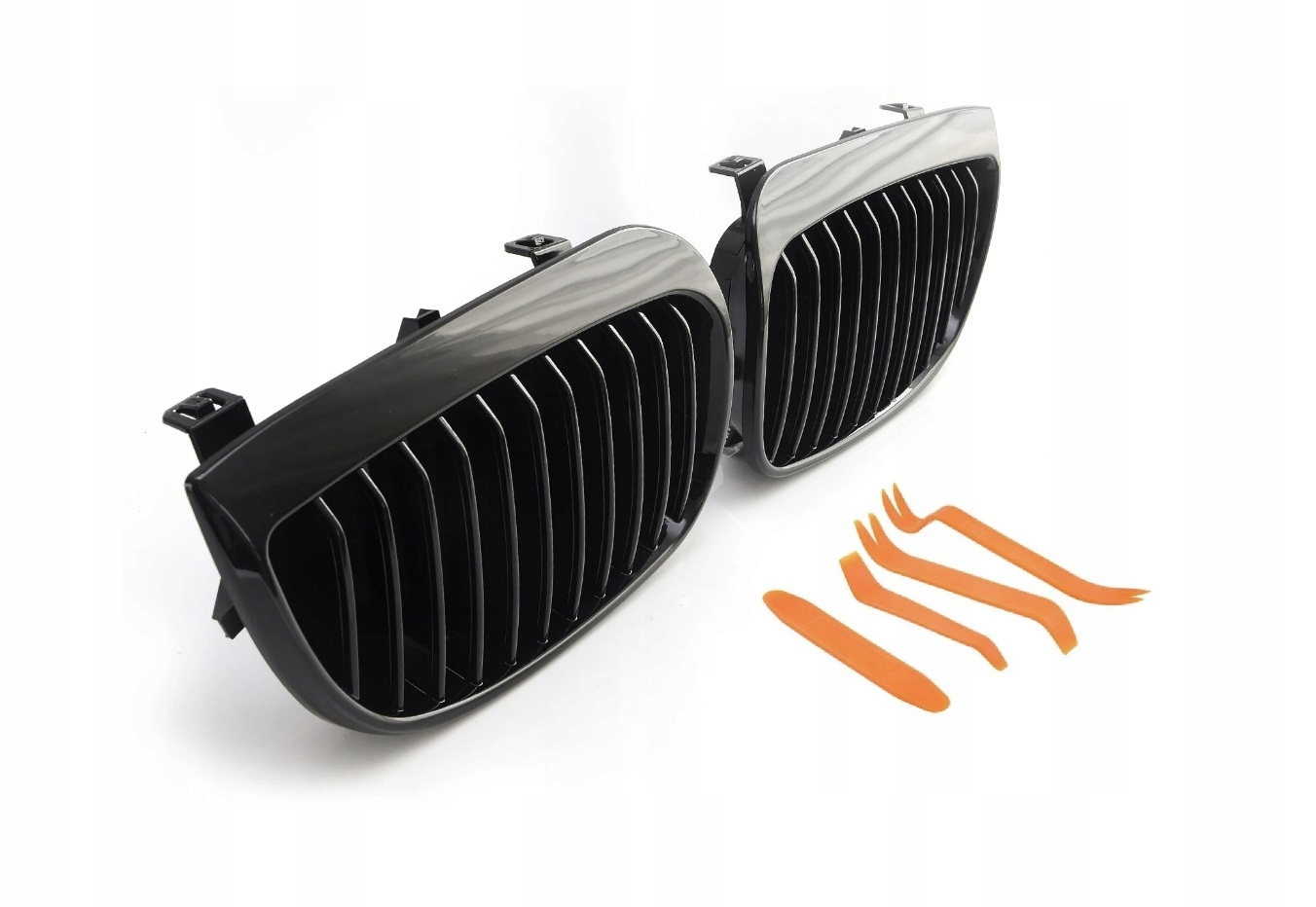 Bmw 1 E87 E81 E82 Gril Ledvina Atrapa Černý Lesk